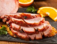 Orange Glazed Ham