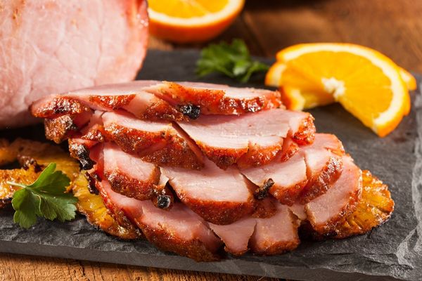 Orange Glazed Ham
