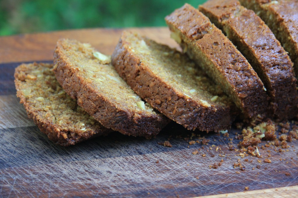 Whole wheat zucchini bread recipe with molasses. Flavourful with a delicate texture. 