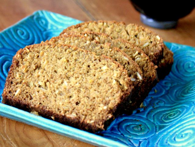 Whole wheat zucchini bread: Sweetened with a touch of molasses add a whole new layer of flavour and complexity.