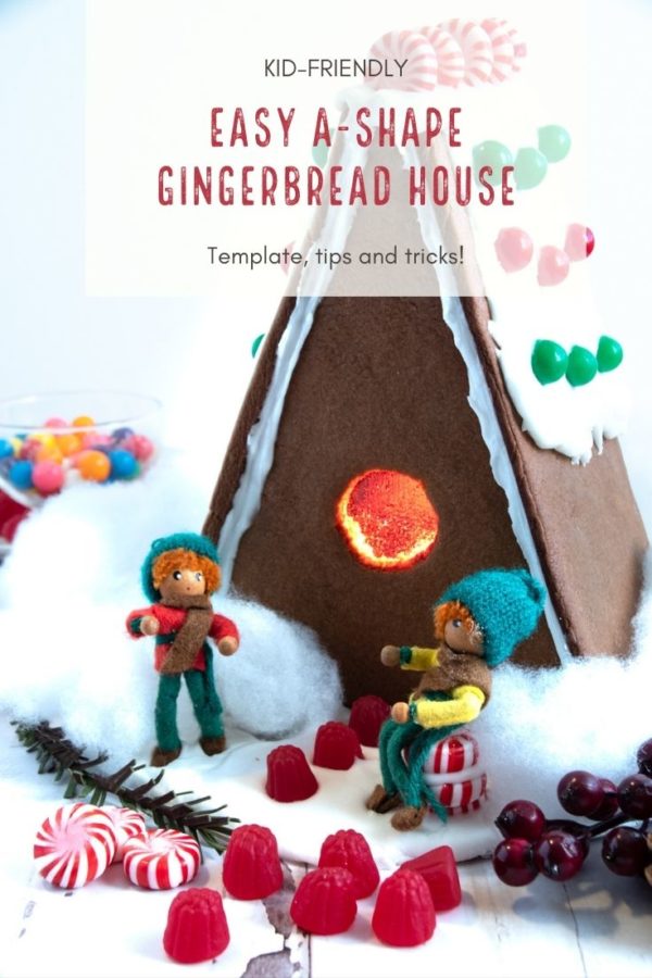 gingerbread house template easy