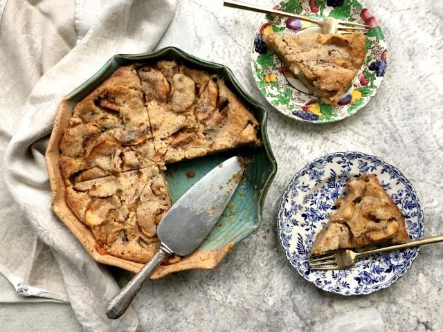 Swedish Apple Pie - a rich and delicious pie that is really quite effortless.