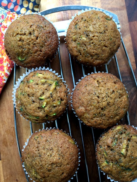 Lemon zucchini muffins are moist and not too sweet. Just a little molasses adds more depth to the flavour and the lemon zest gives them a great lift.