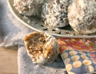 Healthy protein-packed pumpkin energy bites