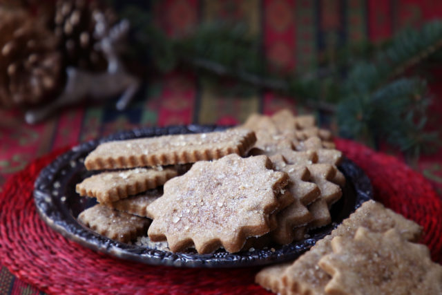 Ginger Shortbread with Molasses