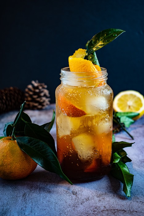  Non-alcoholic Cocktail with Clementine & Lemon