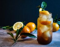 Non-alcoholic Cocktail with Clementine & Lemon